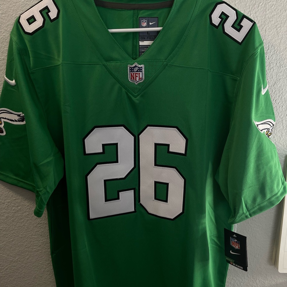 Saquon Barkley Kelly Green Jersey